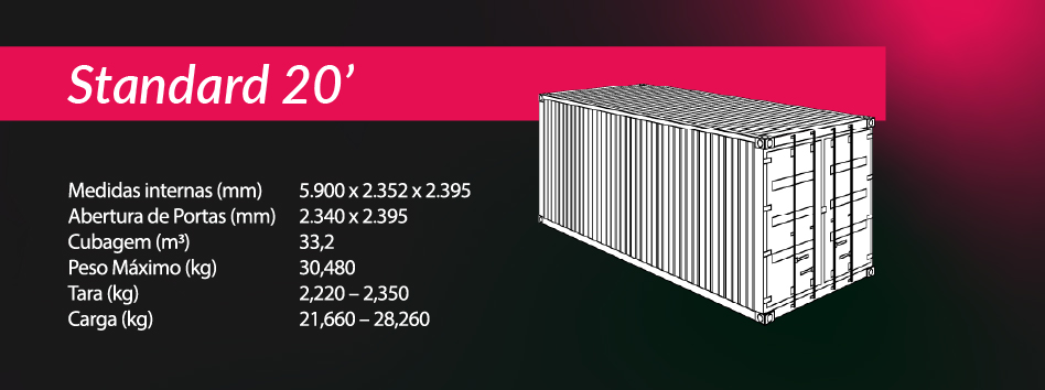 CONTAINERS STANDARD 20-100