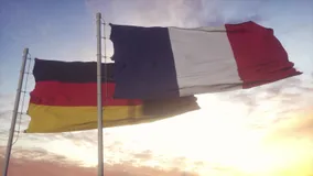 bandeira frança e alemanha