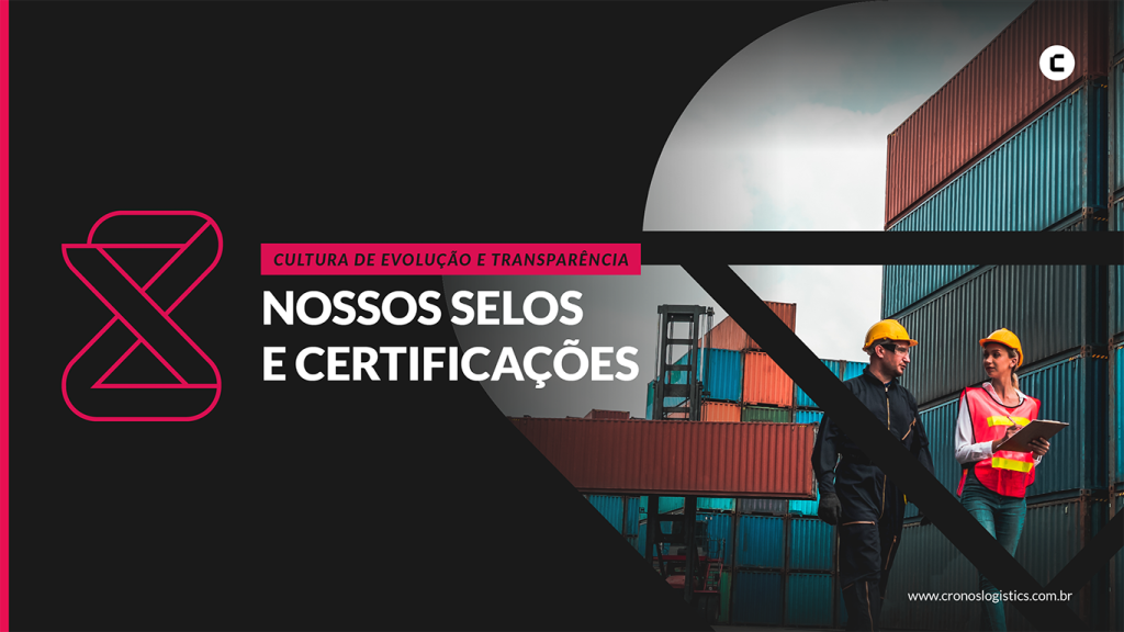 NOSSOS SELOS E CERTIFICAÇÕES
